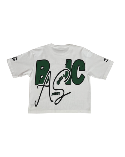 White “ God Believes “ Tee